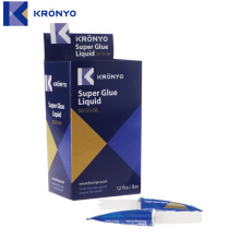 Kronyo Super Glue 3G для пластиковой металлической резины